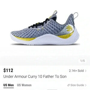 Under Armour Curry 10 Father To Son Shoes - 11.5